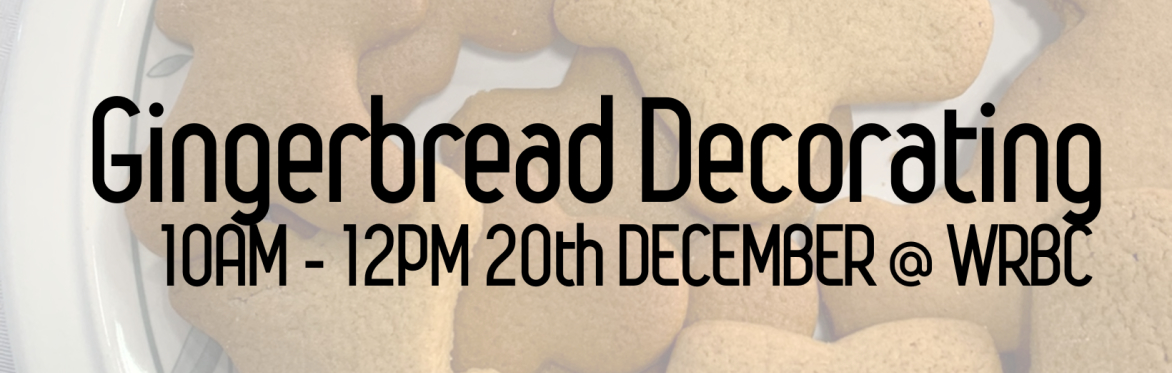 Gingerbread Decorating for Christmas