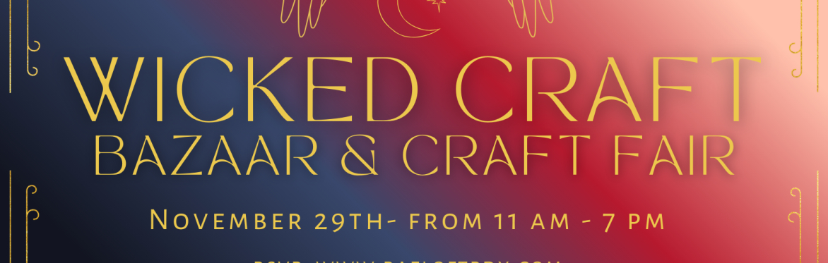 Wicked Craft: Holiday Bazaar and Craft Fair (& Food Drive)
