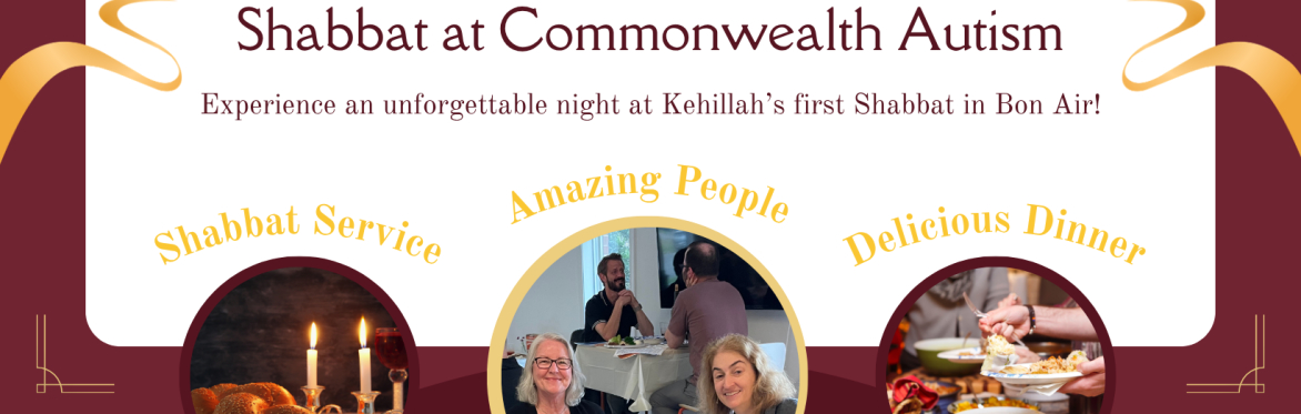 Shabbat Dinner & Service at Commonwealth Autism (Bon Air/Richmond)