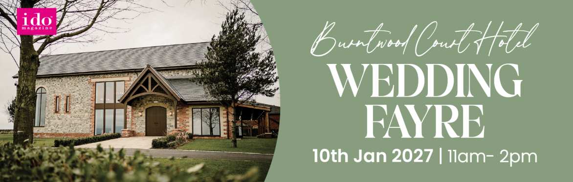 Burntwood Court Hotel wedding fayre graphic 13th September 2026
