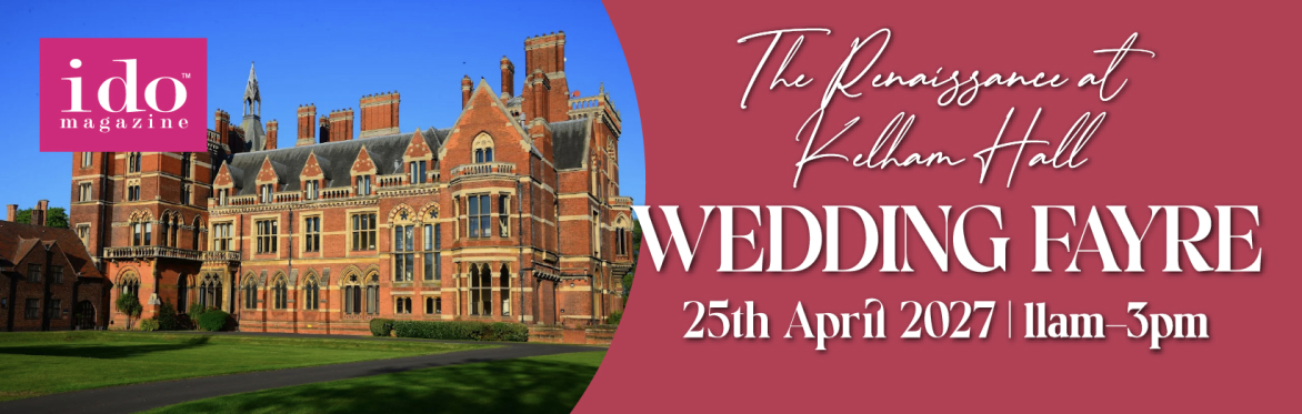 The Renaissance at Kelham Hall wedding fayre graphic 25th April 2027