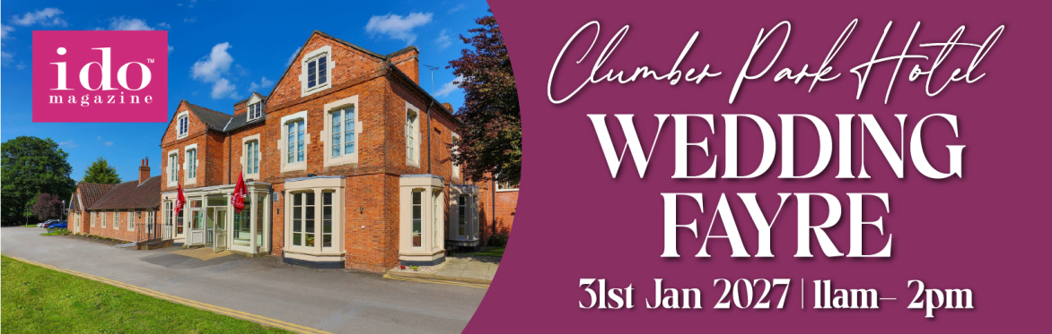 clumber park wedding fayre graphic 31st jan 2027