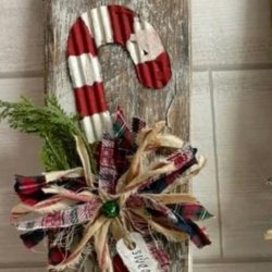 Adult Craft - Candy Canes & Gingerbread Signs
