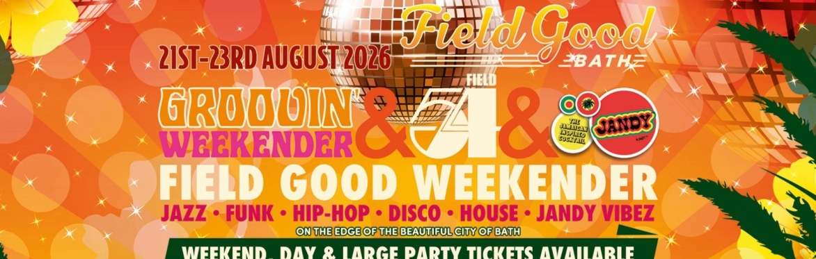 Field Good Weekender James Morton Groove Den & Moodena