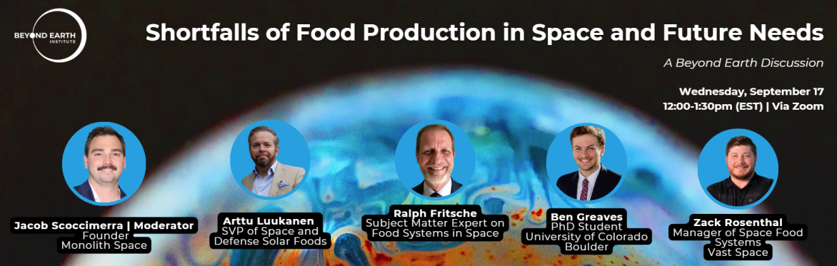 Shortfalls of Food Production in Space and Future Needs