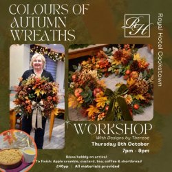 Colours of Autumn Wreath Workshop 🍂