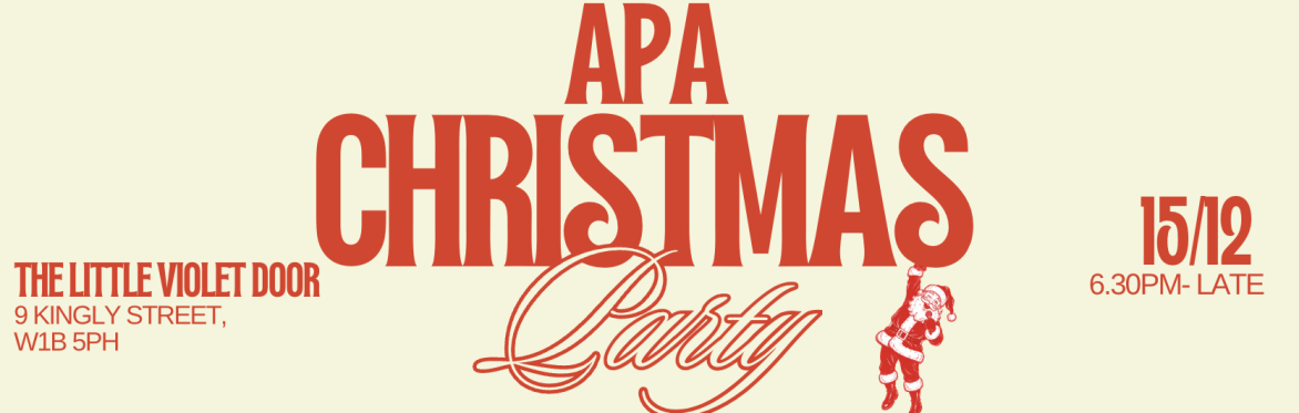 APA Christmas Party 2026!