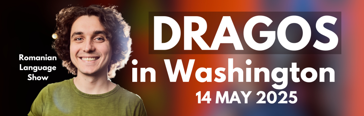 Dragos in Washington  - Bârfe Bune + Show de Crowd Work in Limba Romana (14 MAY 2025)