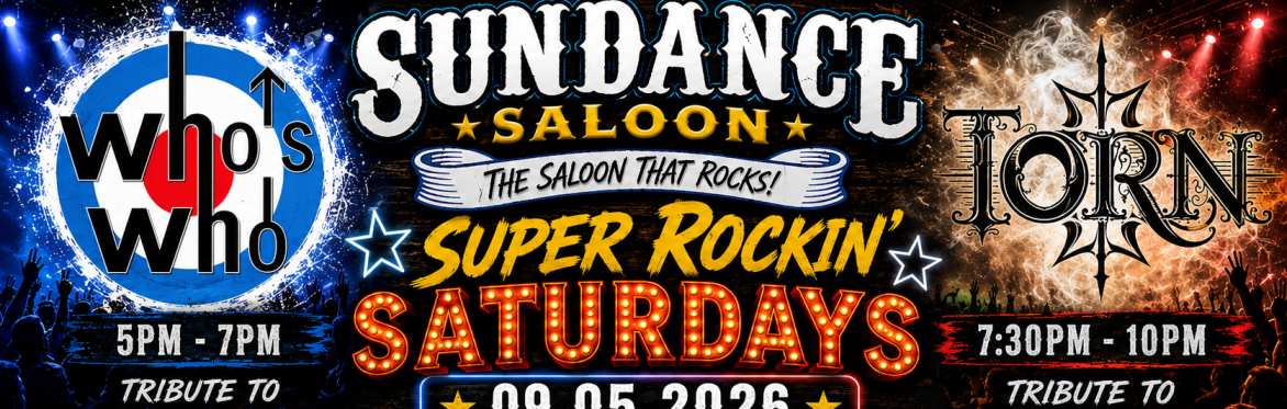 THE MUSIC OF THE WHO & CREED! SUPER ROCKIN SATURDAYS- FAMILY FRIENDLY