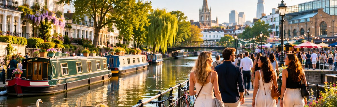 Canal Walk & New Connections: Regent's Canal to Camden Lock