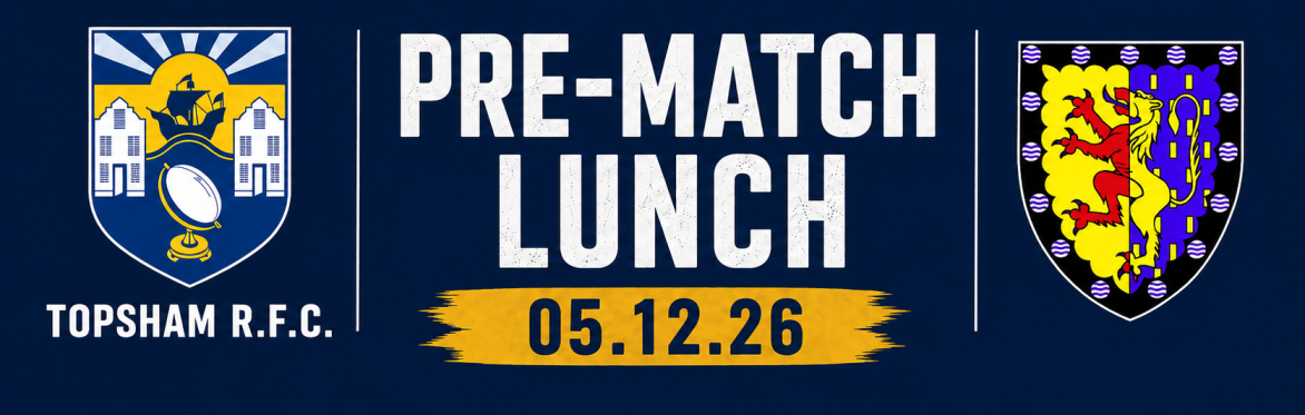 Pre-Match Lunch: Topsham v Brixham