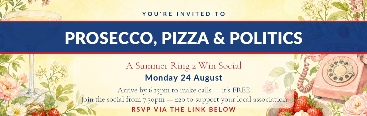 Phoning, Prosecco, Pizza & Politics 🍓🍕🥂