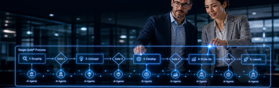 Come try the AI Enhanced Stage-Gate® Innovation Performance Framework®, the most widely adopted and independently validated new product development methodology in the world.