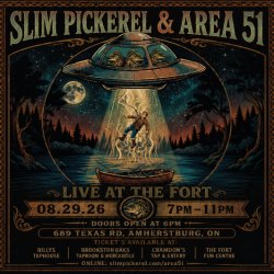 Slim Pickerel & Area 51 Live at The Fort