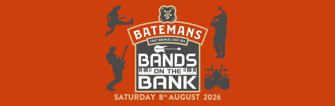 Bands on the Bank Logo and Event Date