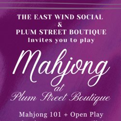 Plum Street Boutique Mahjong Night