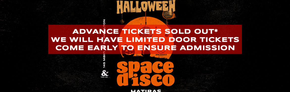 Halloween Space Disco in Hamilton!