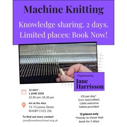 poster for Knitting machine reteat