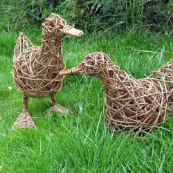 Willow Sculptures - Goose/Duck/Hen/Pheasant