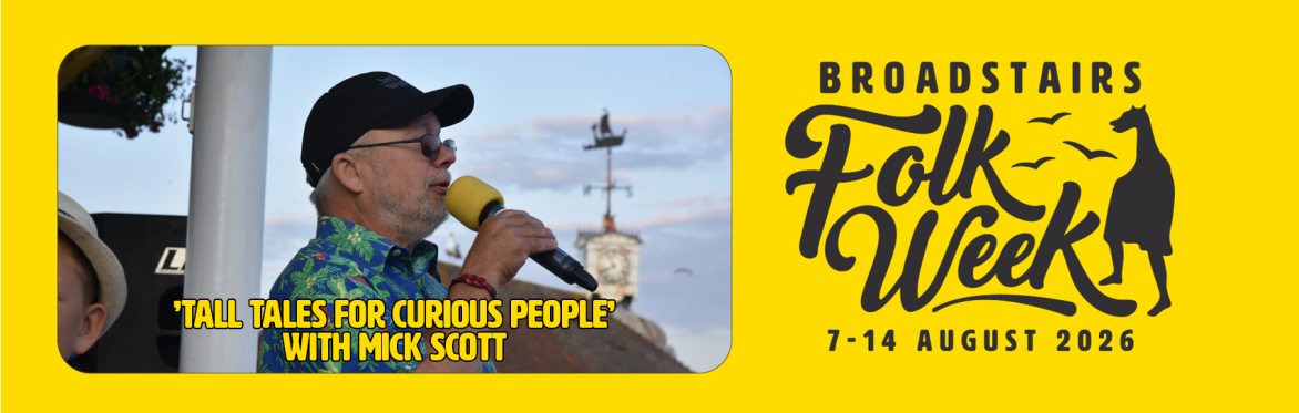 ’Tall tales for curious people’ with Mick Scott (Relax & Create, Free, Family)