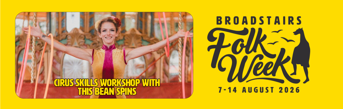 Circus Skills with This Bean Spins (Workshop / family / Relax / Create)