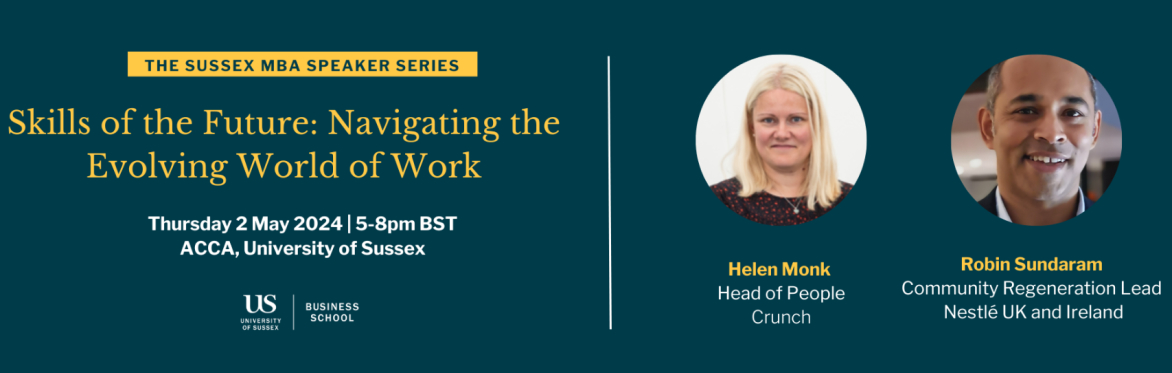 MBA Speaker Series | Skills of the Future: Navigating the Evolving World of Work