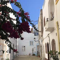A street in Olhao Algarve