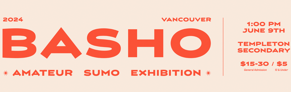 2024 Vancouver Basho: Amateur Sumo Exhibition