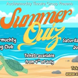 Summer Quiz! - Auchtermuchty Theatre Group Fundraising Event 2026