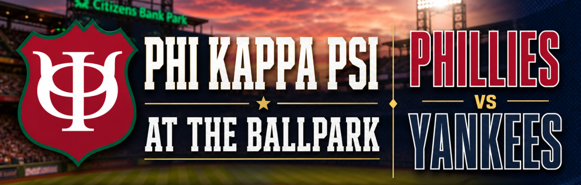 Phi Kappa Psi at the Phillies!