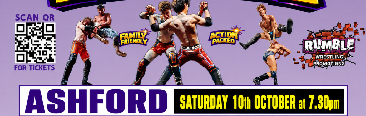 Rumble Wrestling comes to Ashford for its big 2026 Tour Show