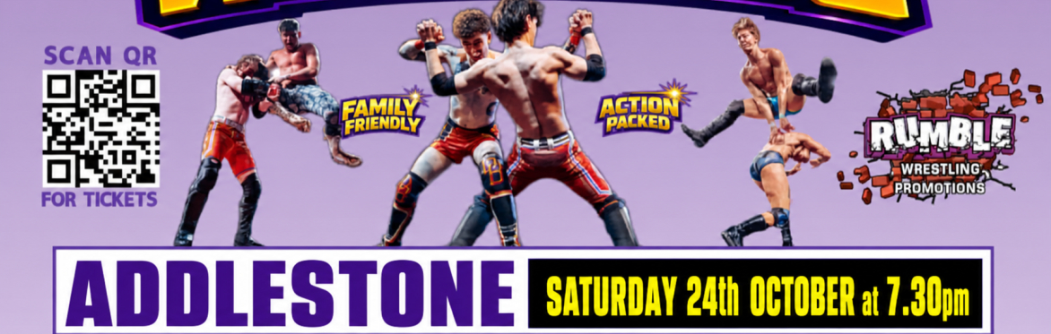 Rumble Wrestling 2026 Tour Comes to Addlestone