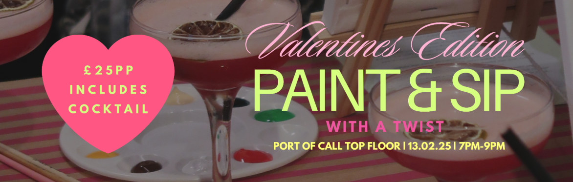 Paint & Sip - Valentines Edition