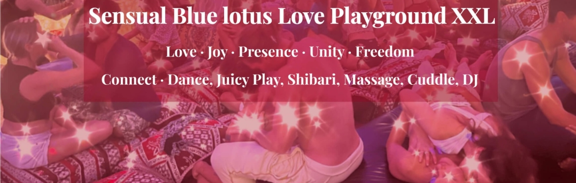 Sensual blue lotus love playground XXL • SF