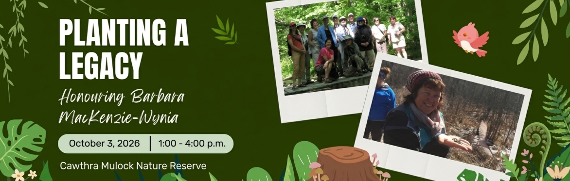 Planting a Legacy: Honouring Barbara MacKenzie-Wynia