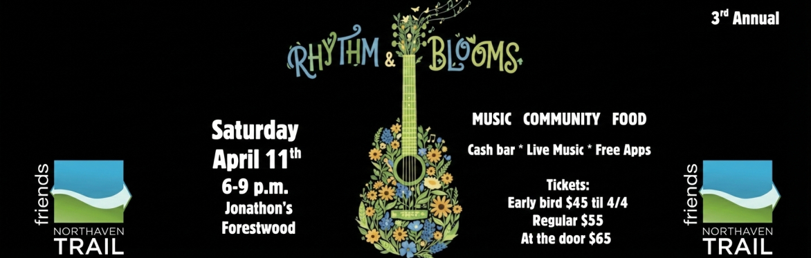 Rhythm and Blooms 3rd Annual Party Details