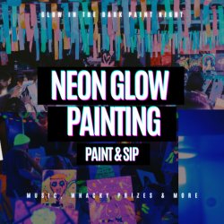 Neon Painting: Sugar Skulls