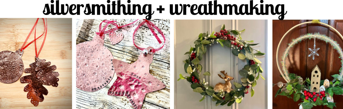 Buy tickets – Christmas Craft Day! Wreath Making + Silversmithing