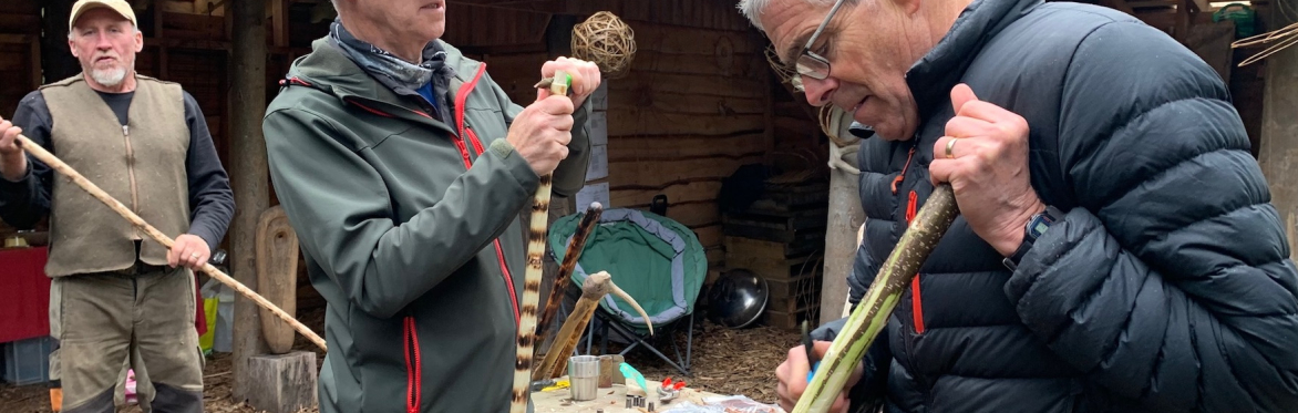 Rustic Walking Stick Workshop