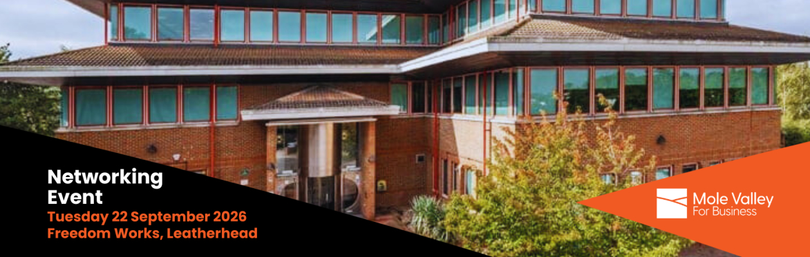 Mole Valley For Business Networking - September 2026