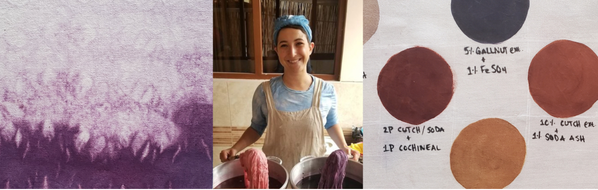 Shibori & Natural Dyeing Workshop led by Ms. Amy Taylor