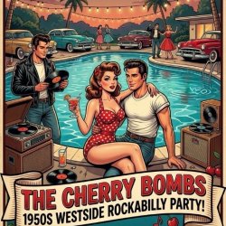 Club VIXXXINS Cherry Bombs 1950s Westside Rockabilly Swinkster Party! -  Volunteer Link