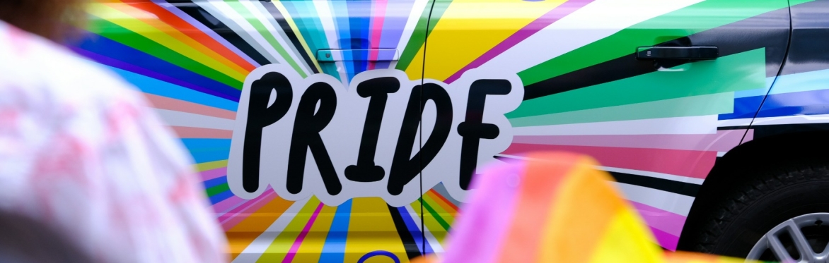 Pride in London Parade with UC Pride UK