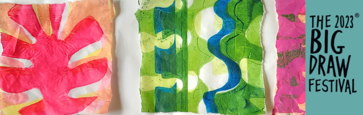 The Big Draw - Drawing with Scissors