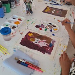 Mini Artists Art Club (Ages 5–8) 🎨🌟