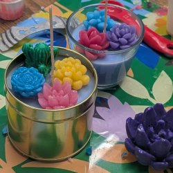 Parent & Child (Age 8+) Cactus Candle Making