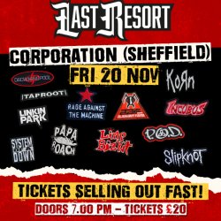 Last Resort - Nu Metal Tribute at Corporation (Sheffield)