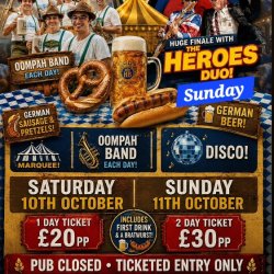 The Archer Pub OktoberFest 2026 - BACK BIGGER AND BETTER