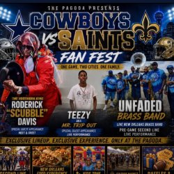 Saints VS Cowboys Fanfest