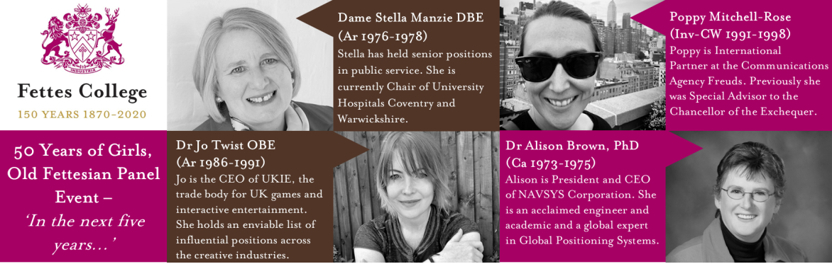 50 Years of Girls, OF Panel Event – ‘In the next five years…’